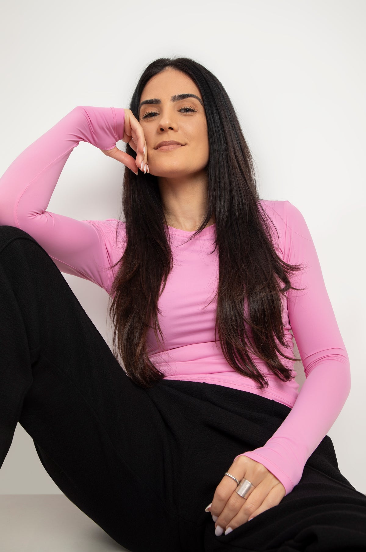 Blusa manga longa