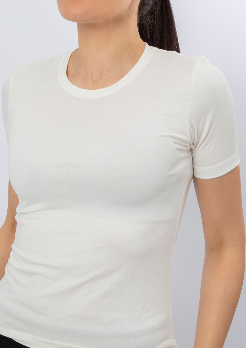 Camiseta justa manga curta